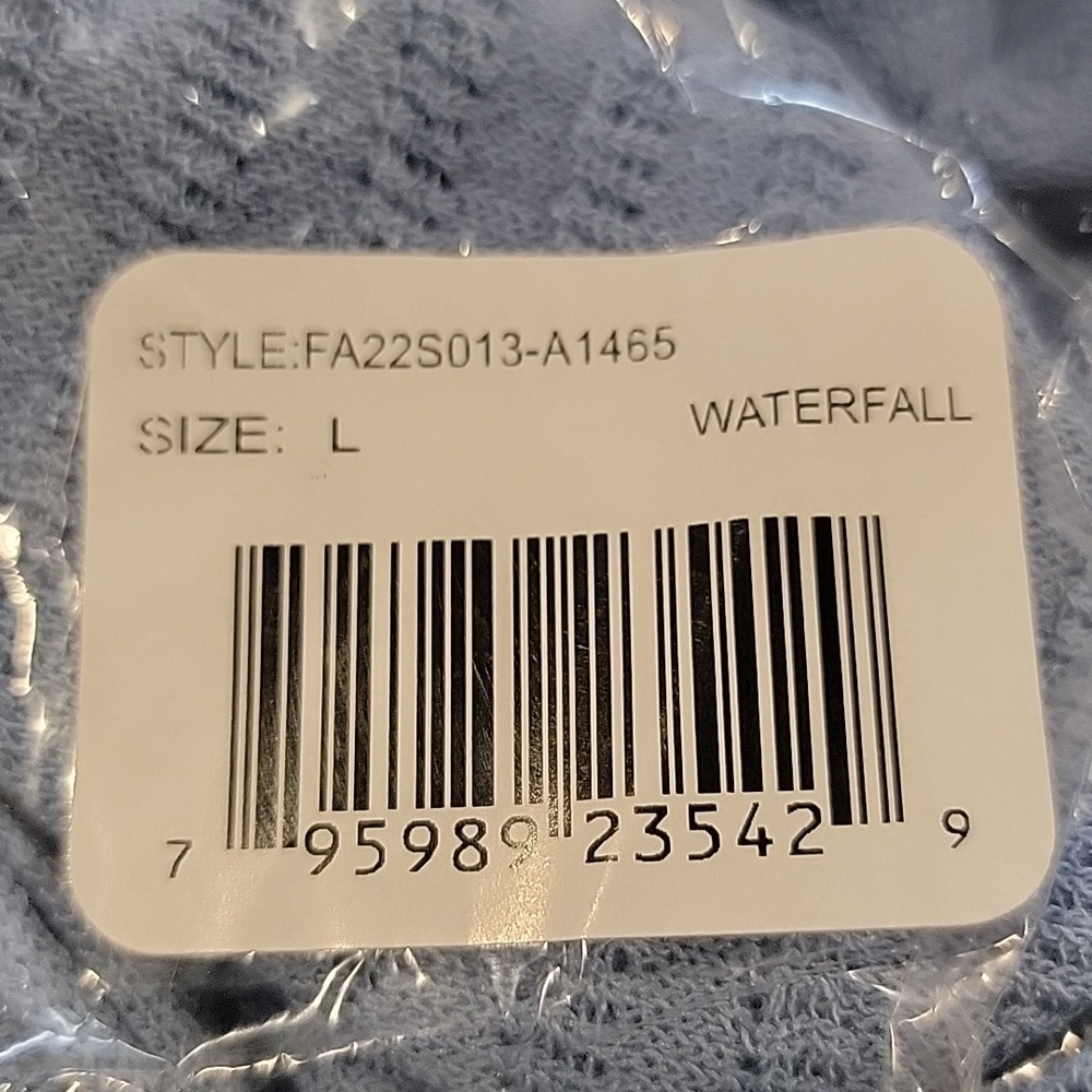 $88 NWT Revolve 525 Tube Halter Tie Top In Waterfall Size Large - Picture 3 of 4